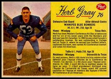 76 Herb Gray